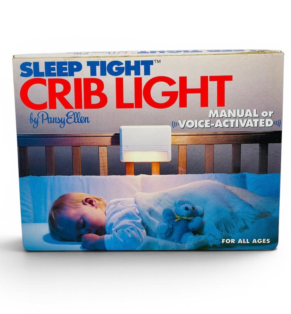 Sleep Tight Crib Light by Pansy Ellen Vintage 1990 New Old Stock in Original Box
